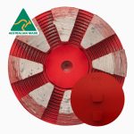 Beveled metal bond puck