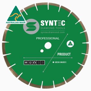 Green Concrete Blade