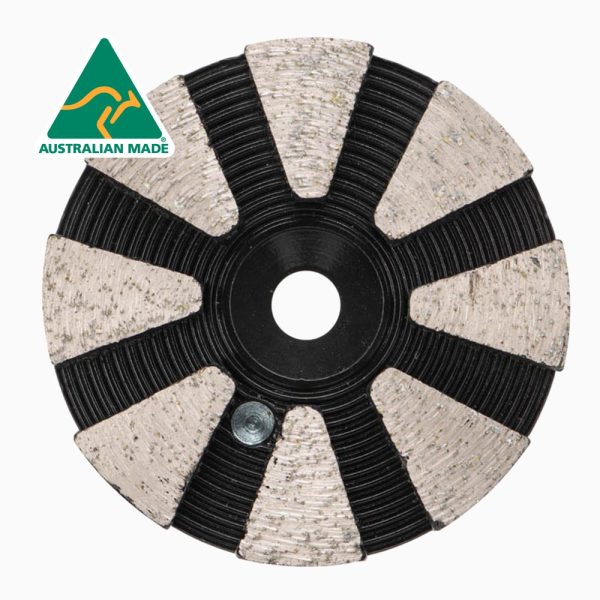 3" No Bevel Extra Hard Metal Bond Puck